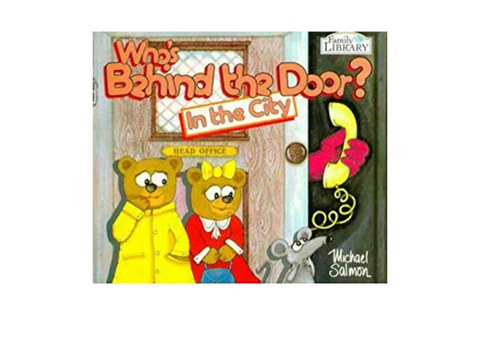 Who S Behind The Door In The City Paperback Picture Book